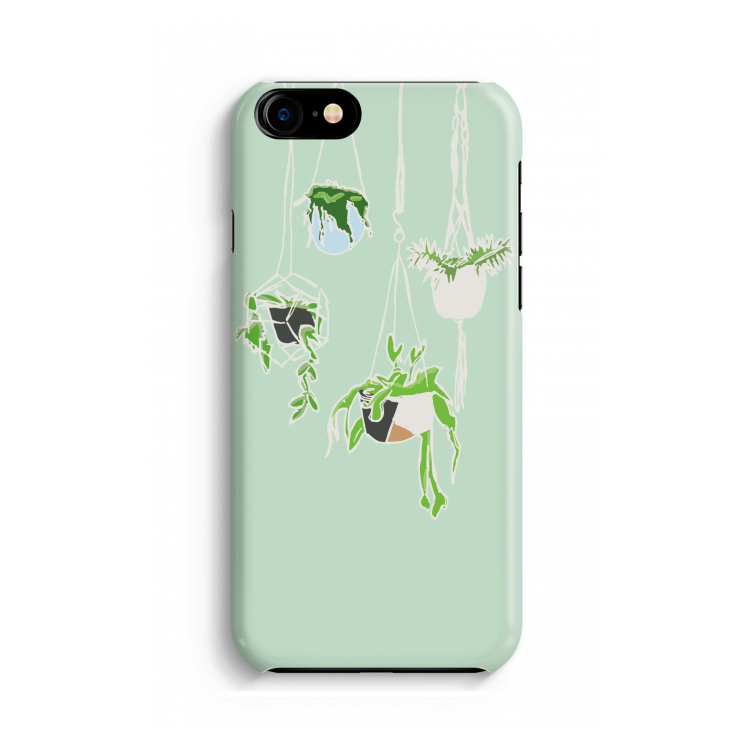 Hang In There: Volledig geprint iPhone SE 2020 Hoesje