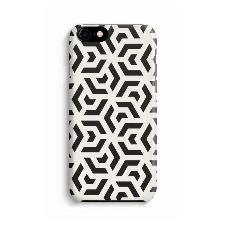 Crazy pattern: Volledig geprint iPhone SE 2020 Hoesje