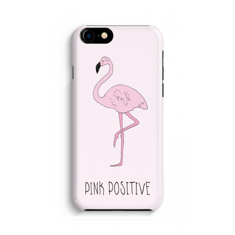 Pink positive: Volledig geprint iPhone SE 2020 Hoesje