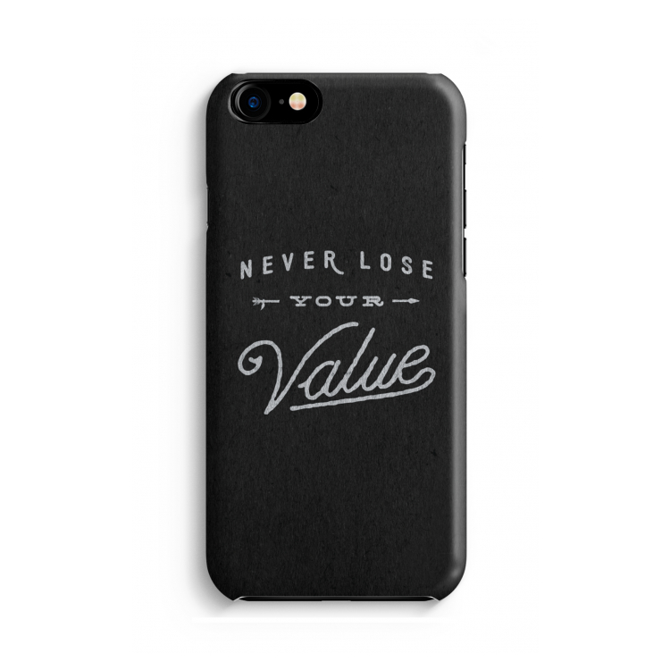 Never lose your value: Volledig geprint iPhone SE 2020 Hoesje