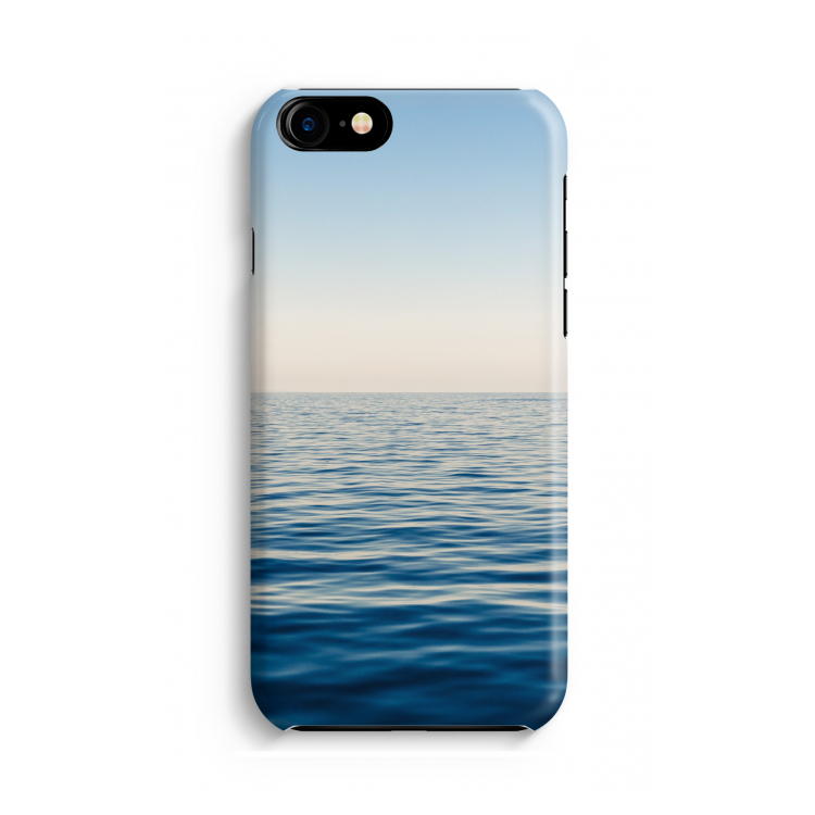 Water horizon: Volledig geprint iPhone SE 2020 Hoesje
