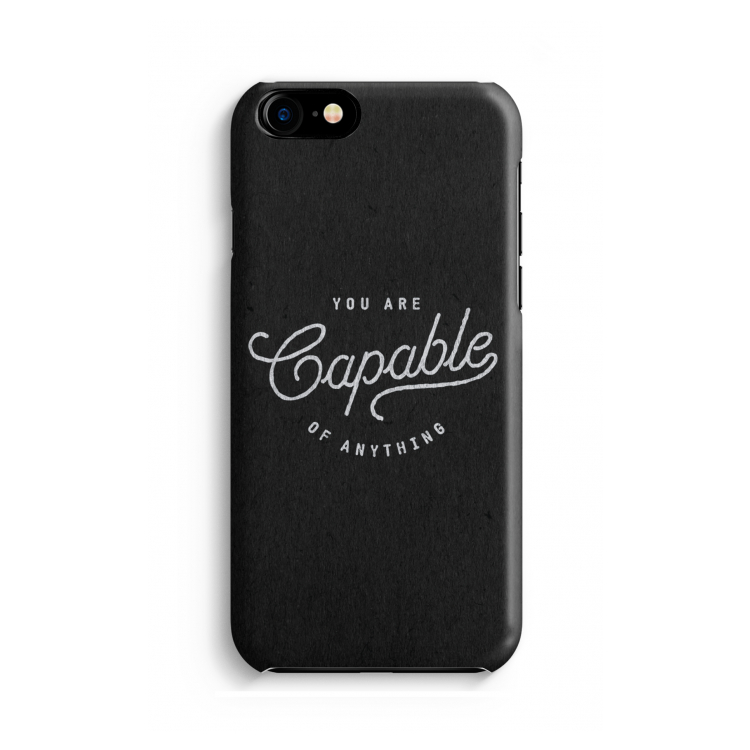 Capable: Volledig geprint iPhone SE 2020 Hoesje