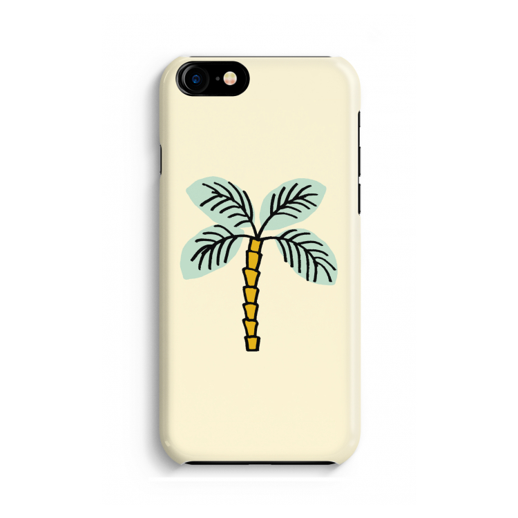 Palmboom: Volledig geprint iPhone SE 2020 Hoesje
