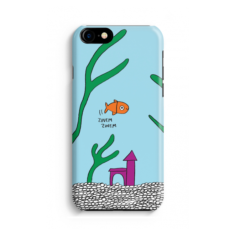 Aquarium: Volledig geprint iPhone SE 2020 Hoesje
