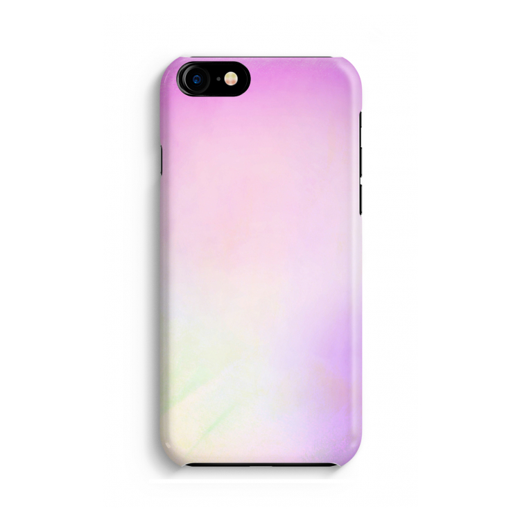 Flow mist pastel: Volledig geprint iPhone SE 2020 Hoesje