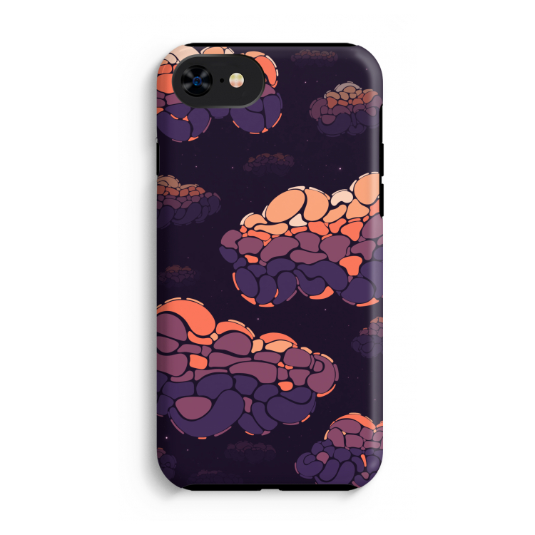 Patroon Wolken: iPhone SE 2020 Tough Case
