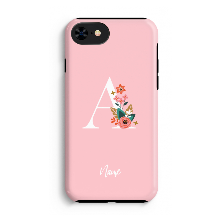 Pink Bouquet: iPhone SE 2020 Tough Case