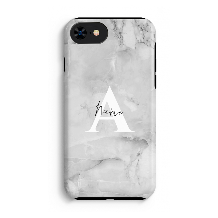 Ivory Marble: iPhone SE 2020 Tough Case