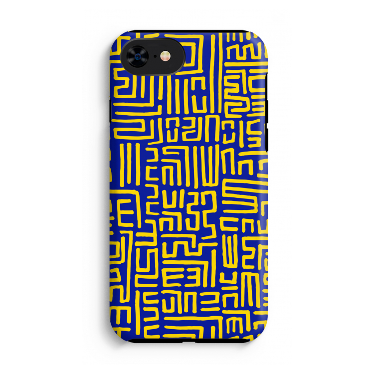 Majorelle Blue Print: iPhone SE 2020 Tough Case