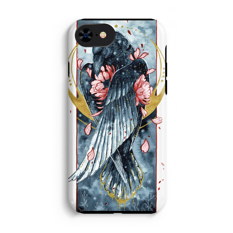 Golden Raven: iPhone SE 2020 Tough Case