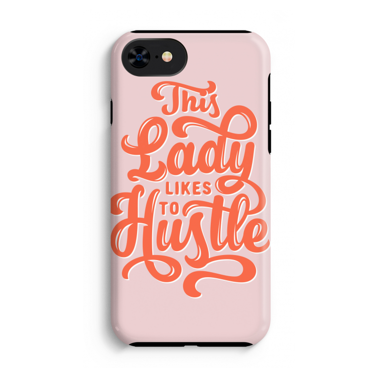 Hustle Lady: iPhone SE 2020 Tough Case