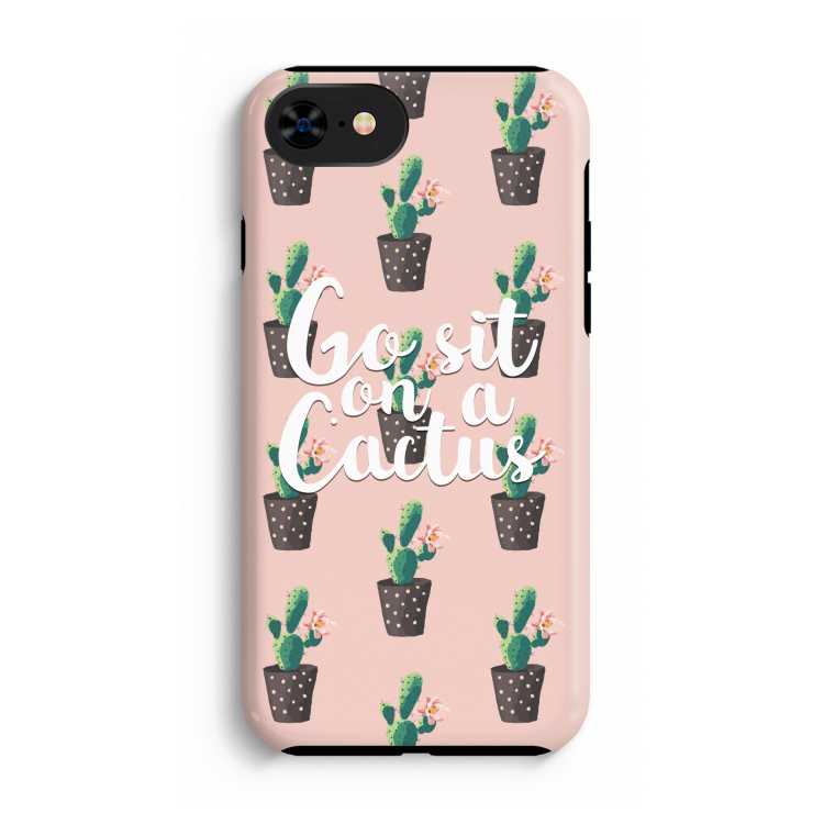 Cactus quote: iPhone SE 2020 Tough Case