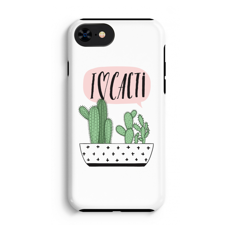 I love cacti: iPhone SE 2020 Tough Case