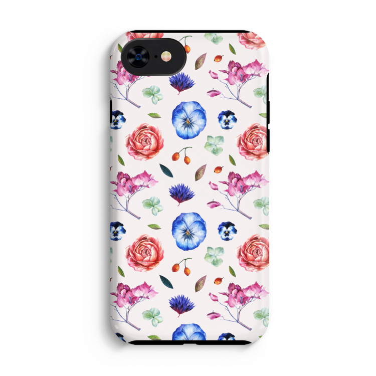 Bloemetjes: iPhone SE 2020 Tough Case