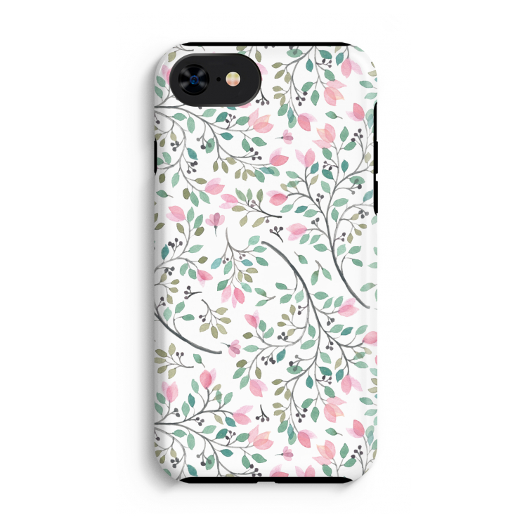 Sierlijke bloemen: iPhone SE 2020 Tough Case