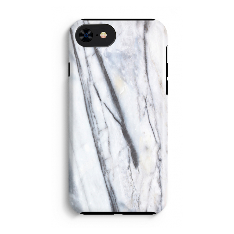 Gestreepte marmer: iPhone SE 2020 Tough Case