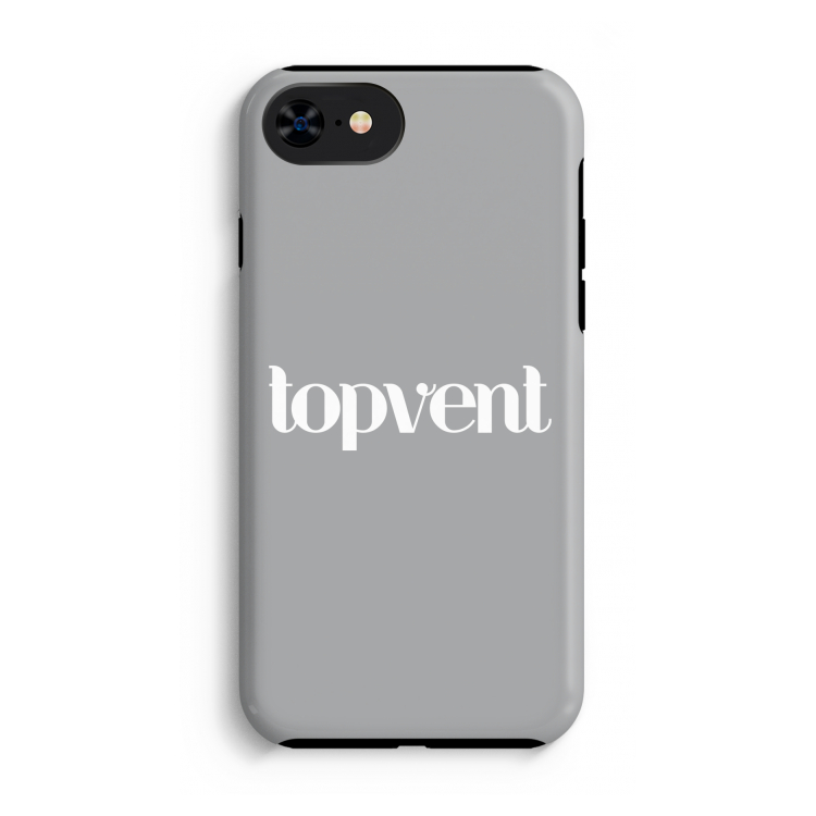 Topvent Grijs Wit: iPhone SE 2020 Tough Case