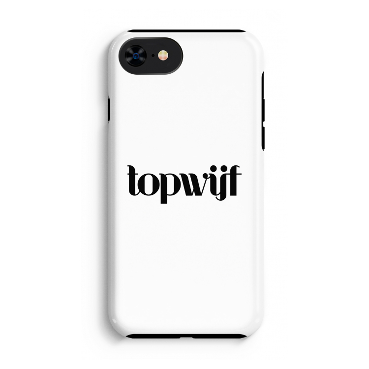 Topwijf Wit: iPhone SE 2020 Tough Case
