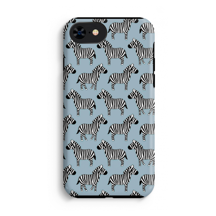 Zebra: iPhone SE 2020 Tough Case