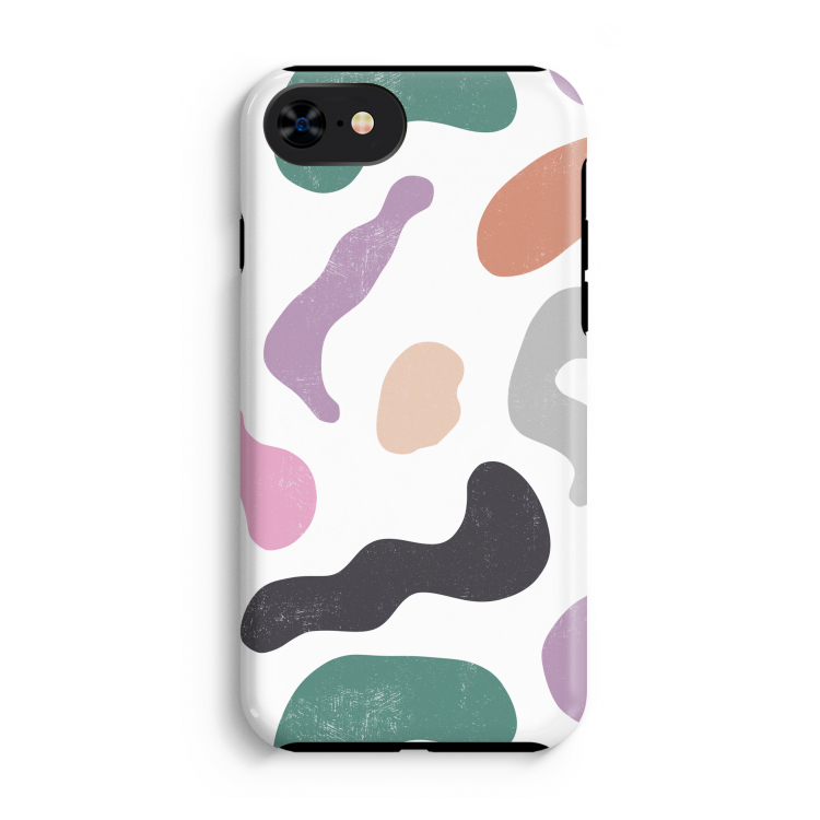 Memphis Shapes: iPhone SE 2020 Tough Case