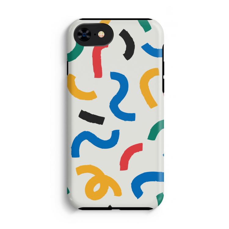 Illustratieve pop 2: iPhone SE 2020 Tough Case