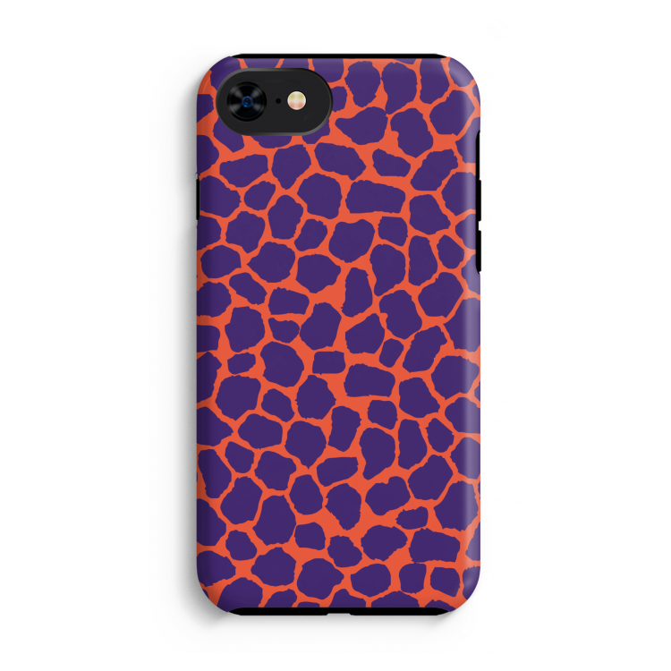 Purple Giraffe: iPhone SE 2020 Tough Case