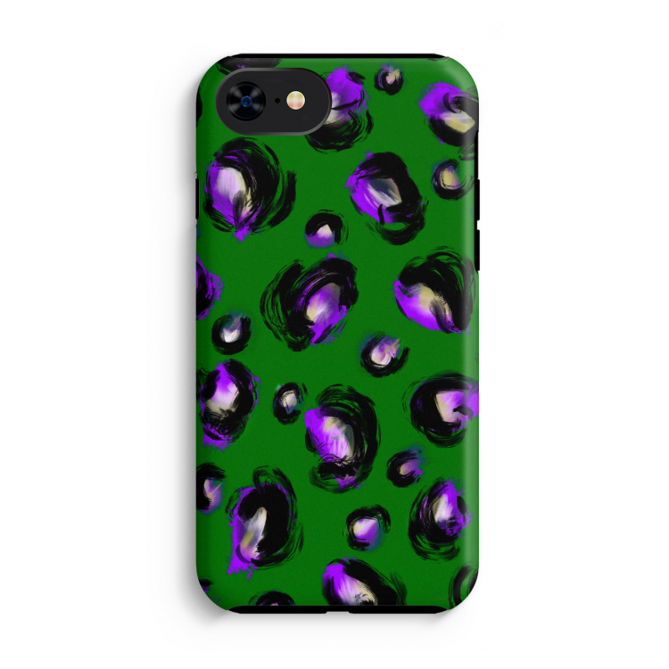 Green Cheetah: iPhone SE 2020 Tough Case