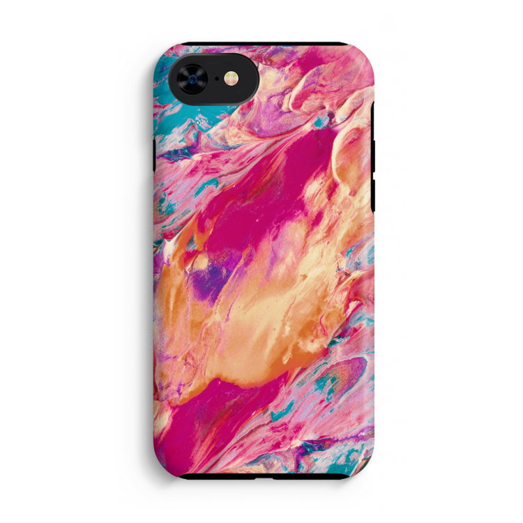 Pastel Echoes: iPhone SE 2020 Tough Case