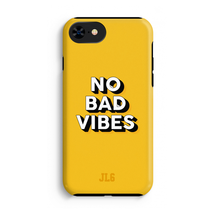 No Bad Vibes: iPhone SE 2020 Tough Case