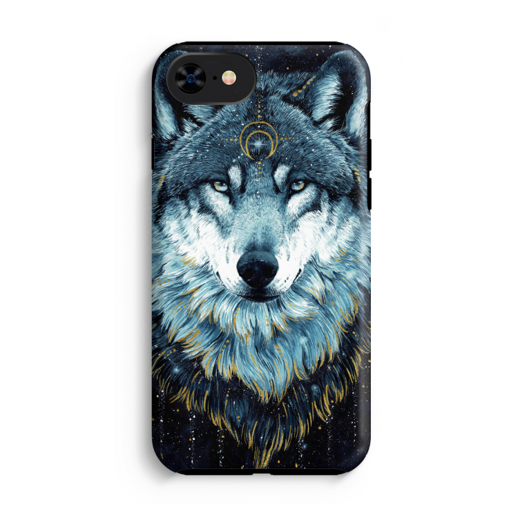 Darkness Wolf: iPhone SE 2020 Tough Case