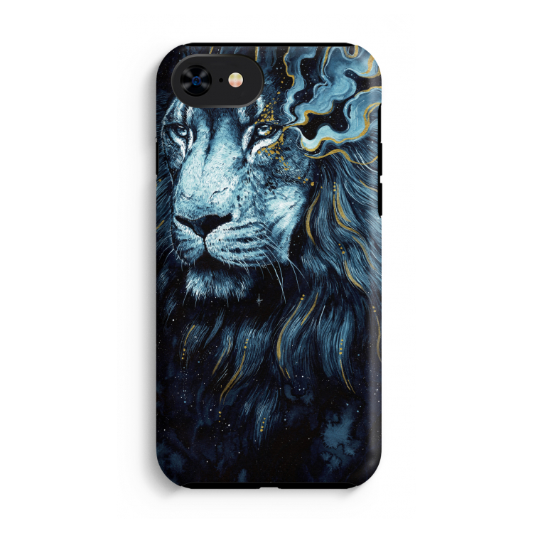 Darkness Lion: iPhone SE 2020 Tough Case