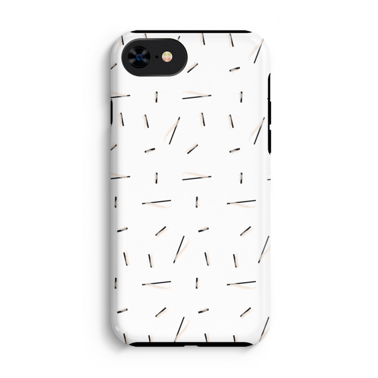 Hipster stripes: iPhone SE 2020 Tough Case