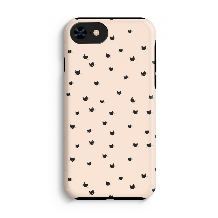 Kleine kattenkopjes: iPhone SE 2020 Tough Case