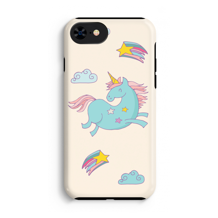 Vliegende eenhoorn: iPhone SE 2020 Tough Case