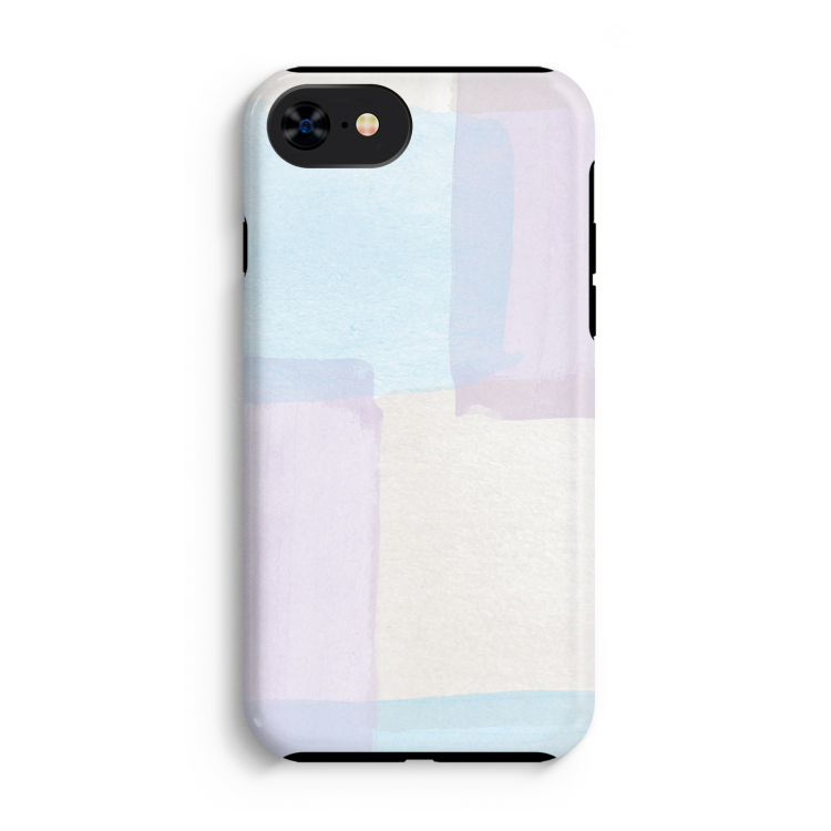 Square pastel: iPhone SE 2020 Tough Case