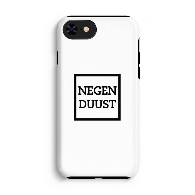 Negenduust vierkant: iPhone SE 2020 Tough Case