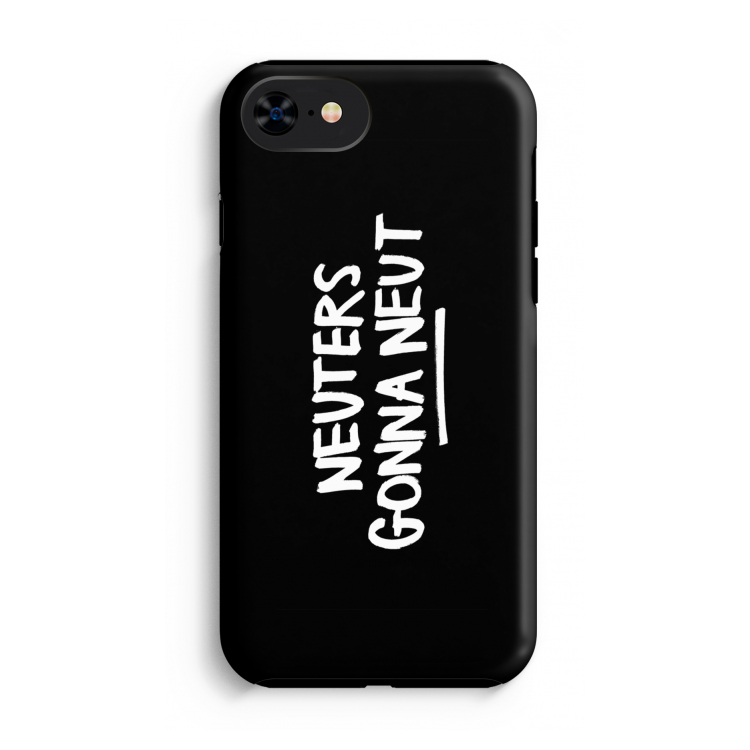 Neuters (zwart): iPhone SE 2020 Tough Case