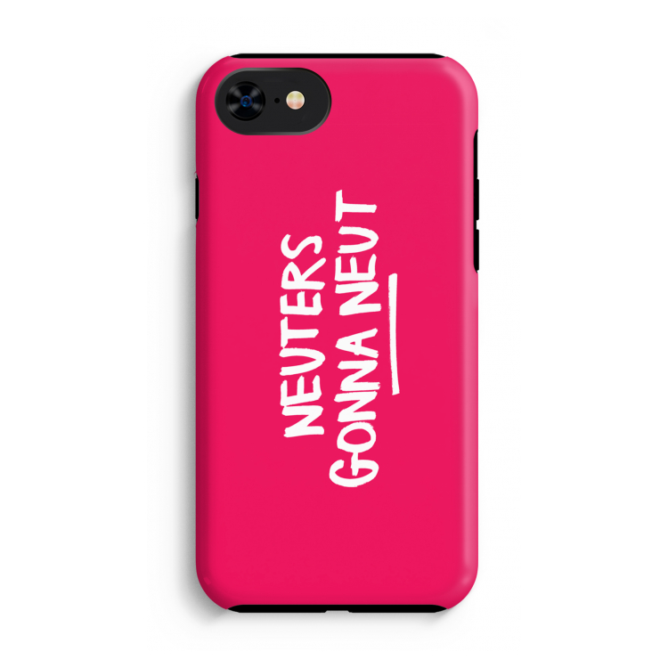 Neuters (roze): iPhone SE 2020 Tough Case