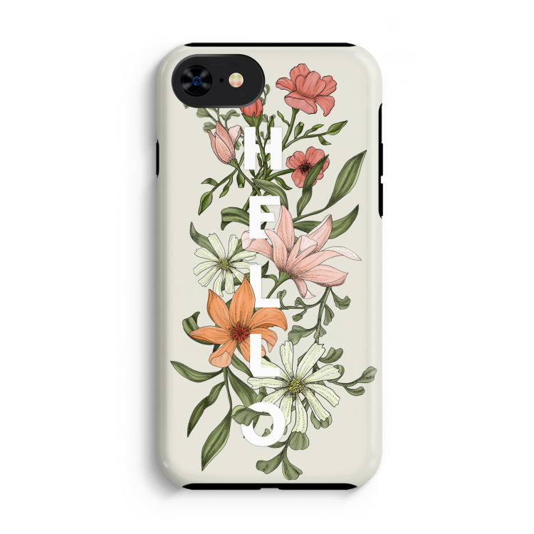 Hello bloemen: iPhone SE 2020 Tough Case