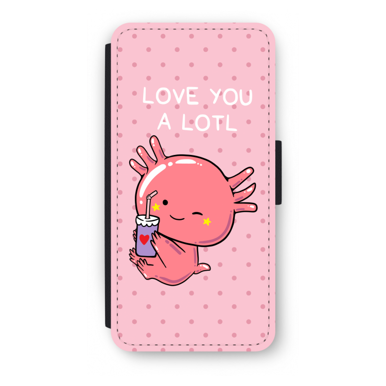 Love You A Lotl: iPhone SE 2020 Flip Hoesje