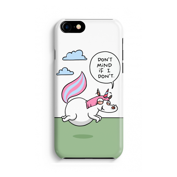 Unicorn: Volledig geprint iPhone SE 2020 Hoesje