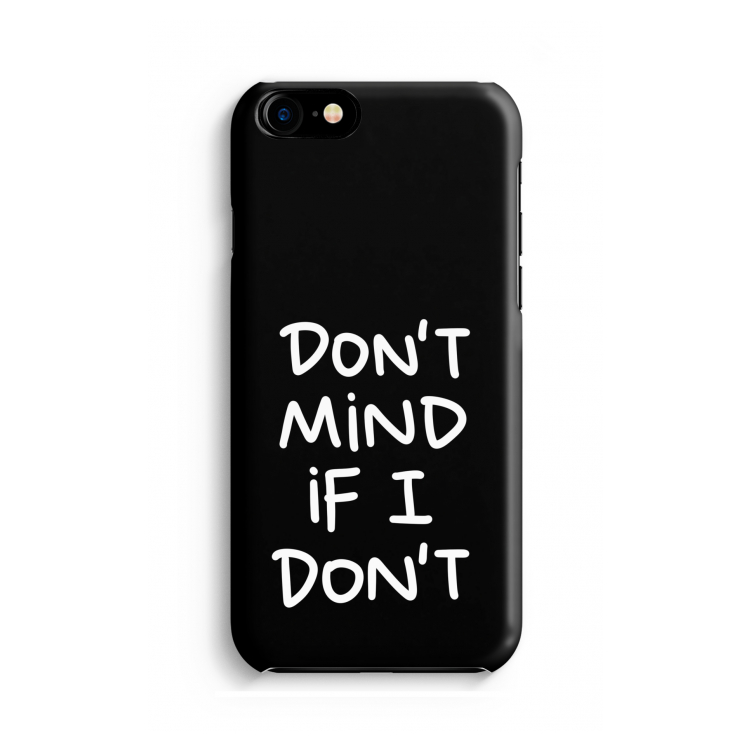 Don't Mind: Volledig geprint iPhone SE 2020 Hoesje