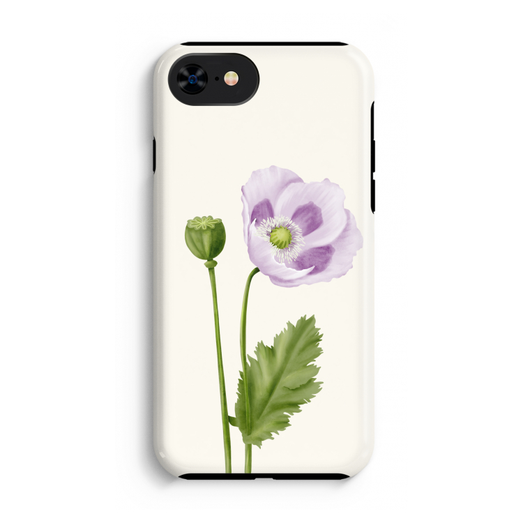 Purple poppy: iPhone SE 2020 Tough Case