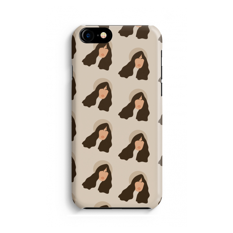 Bonjour mon amour: Volledig geprint iPhone SE 2020 Hoesje