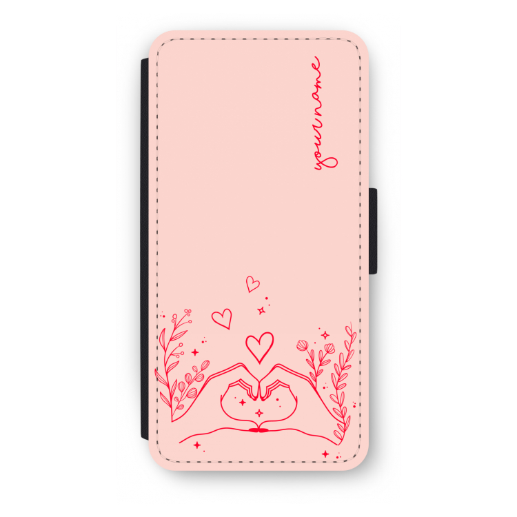 Love is in the air: iPhone SE 2020 Flip Hoesje