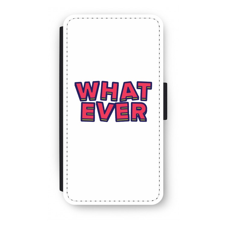Whatever: iPhone X Flip Hoesje