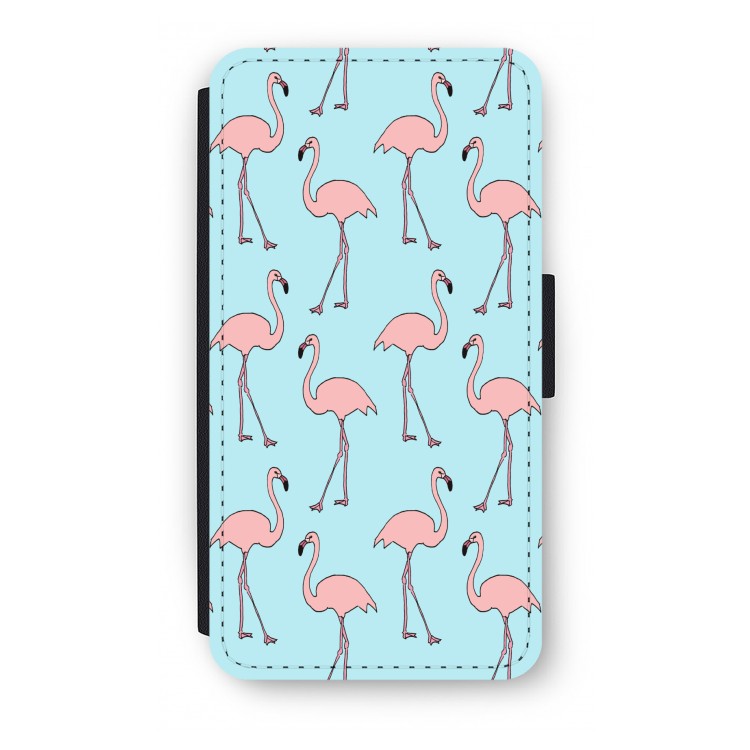 Anything Flamingoes: iPhone X Flip Hoesje