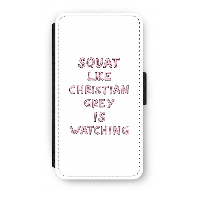 Christian Grey: iPhone X Flip Hoesje