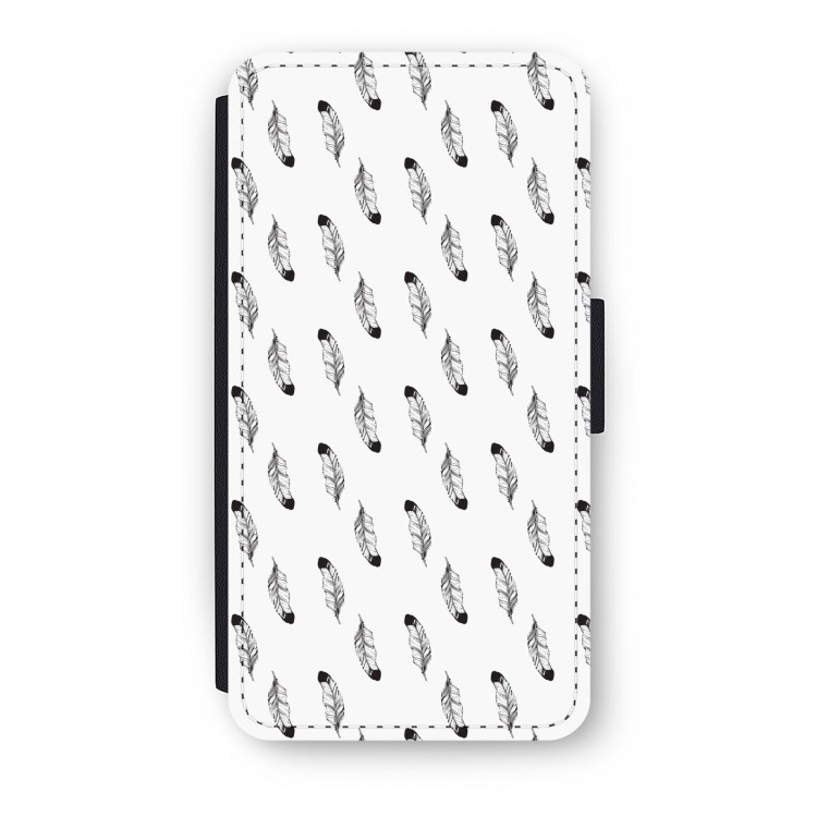 Pluimen: iPhone X Flip Hoesje