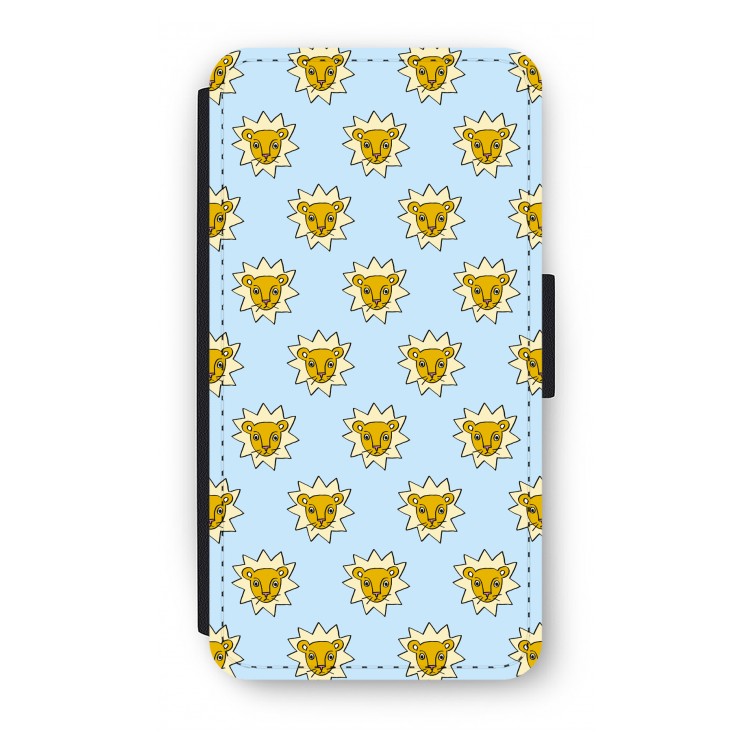 Leeuwenkoppen: iPhone X Flip Hoesje